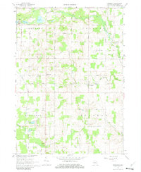 Download a high-resolution, GPS-compatible USGS topo map for Butternut, MI (1982 edition)