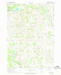 preview thumbnail of historical topo map of Montcalm County, MI in 1967