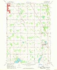 Download a high-resolution, GPS-compatible USGS topo map for Caledonia, MI (1969 edition)