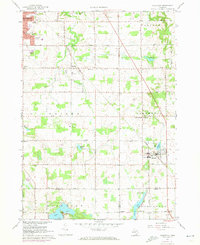 Download a high-resolution, GPS-compatible USGS topo map for Caledonia, MI (1973 edition)