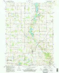 Download a high-resolution, GPS-compatible USGS topo map for Camden, MI (1995 edition)