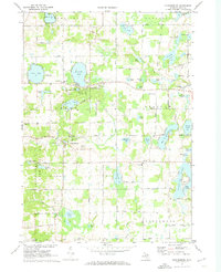 Download a high-resolution, GPS-compatible USGS topo map for Cannonsburg, MI (1974 edition)