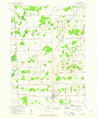 Download a high-resolution, GPS-compatible USGS topo map for Capac, MI (1963 edition)