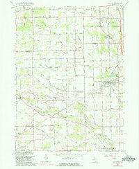 Download a high-resolution, GPS-compatible USGS topo map for Carleton, MI (1991 edition)