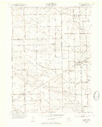 Download a high-resolution, GPS-compatible USGS topo map for Carleton, MI (1954 edition)