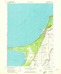 Download a high-resolution, GPS-compatible USGS topo map for Caseville, MI (1972 edition)