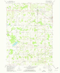Download a high-resolution, GPS-compatible USGS topo map for Casnovia, MI (1981 edition)