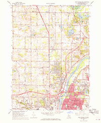 Download a high-resolution, GPS-compatible USGS topo map for Cedar Springs SW, MI (1969 edition)