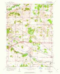 Download a high-resolution, GPS-compatible USGS topo map for Ceresco, MI (1962 edition)