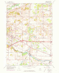 Download a high-resolution, GPS-compatible USGS topo map for Ceresco, MI (1973 edition)