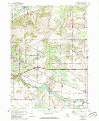 Download a high-resolution, GPS-compatible USGS topo map for Ceresco, MI (1985 edition)