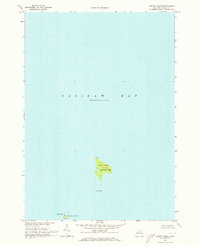 Download a high-resolution, GPS-compatible USGS topo map for Charity Island, MI (1973 edition)