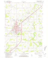 Download a high-resolution, GPS-compatible USGS topo map for Charlotte, MI (1981 edition)
