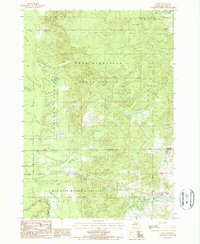 Download a high-resolution, GPS-compatible USGS topo map for Chase, MI (1987 edition)