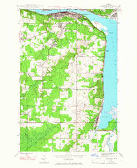 Download a high-resolution, GPS-compatible USGS topo map for Chassell, MI (1966 edition)