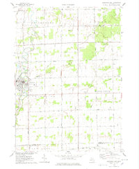 Download a high-resolution, GPS-compatible USGS topo map for Chesaning East, MI (1978 edition)