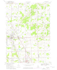 Download a high-resolution, GPS-compatible USGS topo map for Clio, MI (1976 edition)