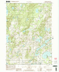 Download a high-resolution, GPS-compatible USGS topo map for Cloverdale, MI (1982 edition)