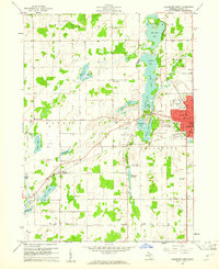 Download a high-resolution, GPS-compatible USGS topo map for Coldwater West, MI (1961 edition)