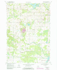 Download a high-resolution, GPS-compatible USGS topo map for Coleman NE, MI (1985 edition)