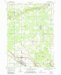 Download a high-resolution, GPS-compatible USGS topo map for Coleman, MI (1985 edition)