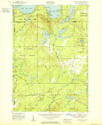 1951 Map of Comstock Hills
