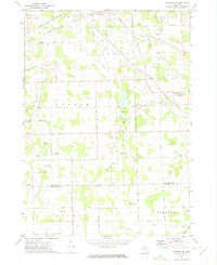Download a high-resolution, GPS-compatible USGS topo map for Corunna SE, MI (1975 edition)