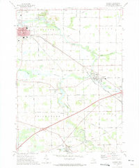 Download a high-resolution, GPS-compatible USGS topo map for Corunna, MI (1975 edition)