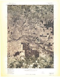 preview thumbnail of historical topo map of Oceana County, MI in 1976