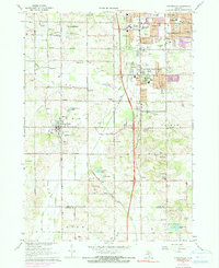 Download a high-resolution, GPS-compatible USGS topo map for Cutlerville, MI (1991 edition)