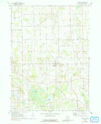 Download a high-resolution, GPS-compatible USGS topo map for Dansville, MI (1991 edition)
