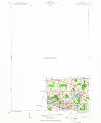 Download a high-resolution, GPS-compatible USGS topo map for Davisburg, MI (1945 edition)