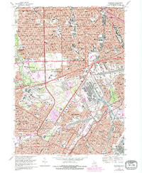 Download a high-resolution, GPS-compatible USGS topo map for Dearborn, MI (1984 edition)
