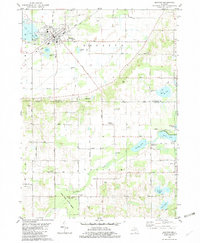 Download a high-resolution, GPS-compatible USGS topo map for Decatur, MI (1982 edition)