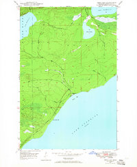 Download a high-resolution, GPS-compatible USGS topo map for Deer Lake, MI (1965 edition)