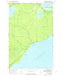Download a high-resolution, GPS-compatible USGS topo map for Deer Lake, MI (1976 edition)