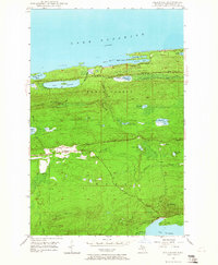 Download a high-resolution, GPS-compatible USGS topo map for Delaware, MI (1965 edition)