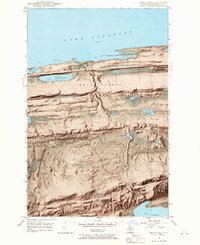 Download a high-resolution, GPS-compatible USGS topo map for Delaware, MI (1970 edition)