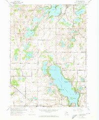 Download a high-resolution, GPS-compatible USGS topo map for Delton, MI (1973 edition)