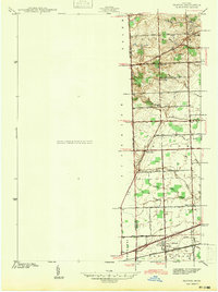 Download a high-resolution, GPS-compatible USGS topo map for Denton, MI (1942 edition)