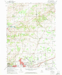 Download a high-resolution, GPS-compatible USGS topo map for Denton, MI (1971 edition)