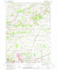 Download a high-resolution, GPS-compatible USGS topo map for Denton, MI (1981 edition)