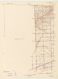 preview thumbnail of historical topo map of Washtenaw County, MI in 1942