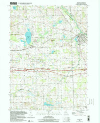 Download a high-resolution, GPS-compatible USGS topo map for Dexter, MI (2000 edition)