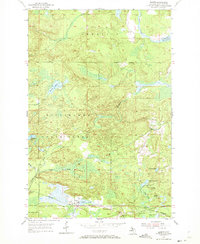 Download a high-resolution, GPS-compatible USGS topo map for Diorite, MI (1973 edition)