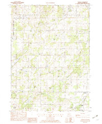 Download a high-resolution, GPS-compatible USGS topo map for Dowling, MI (1982 edition)
