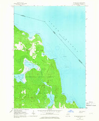 Download a high-resolution, GPS-compatible USGS topo map for Drummond SE, MI (1966 edition)