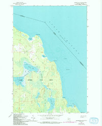 Download a high-resolution, GPS-compatible USGS topo map for Drummond SE, MI (1994 edition)