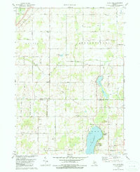 Download a high-resolution, GPS-compatible USGS topo map for Duck Lake, MI (1990 edition)