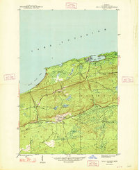 Download a high-resolution, GPS-compatible USGS topo map for Eagle Harbor, MI (1948 edition)